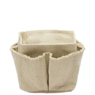 ferm LIVING Hokan Textile Storage - 18x18cm in Natural 