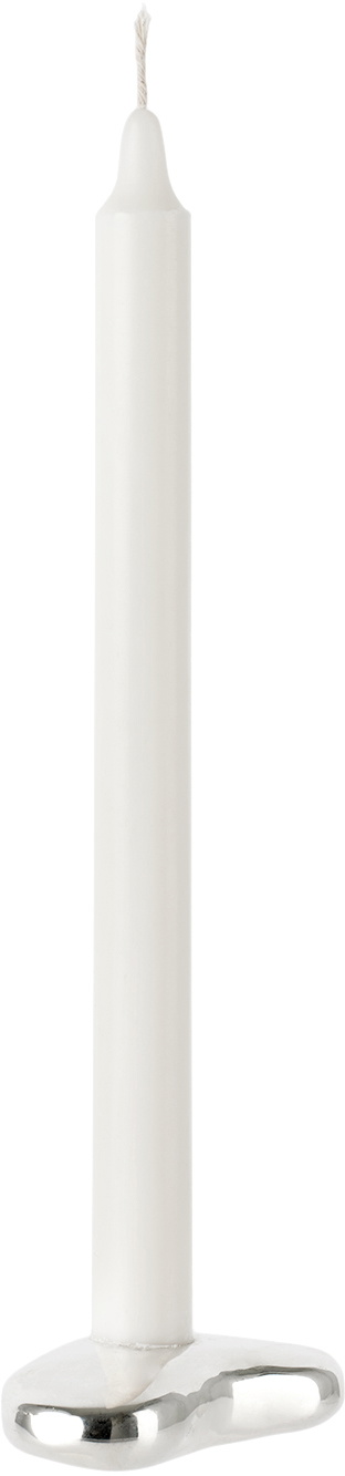 Gohar Silver Bean Candle Holder