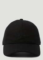 Script Baseball Cap in Black