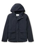 NN07 - Shell Hooded Jacket - Blue