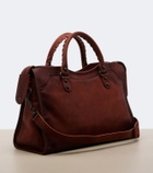 Balenciaga Le City Medium leather top-handle bag
