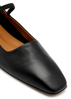 Atp Atelier Petina Mary Jane Leather Flats Black