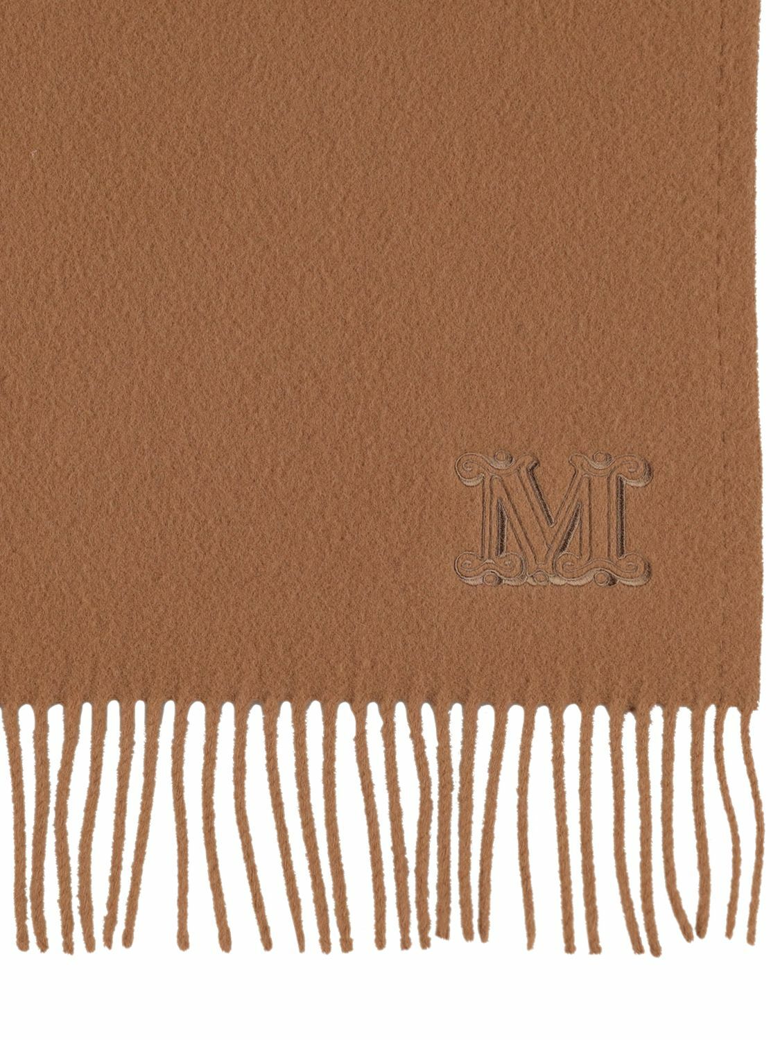 MAX MARA - Lvr Exclusive Embroidered Wool Scarf