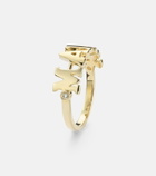 Yvonne Léon Mama 9kt gold ring with diamonds