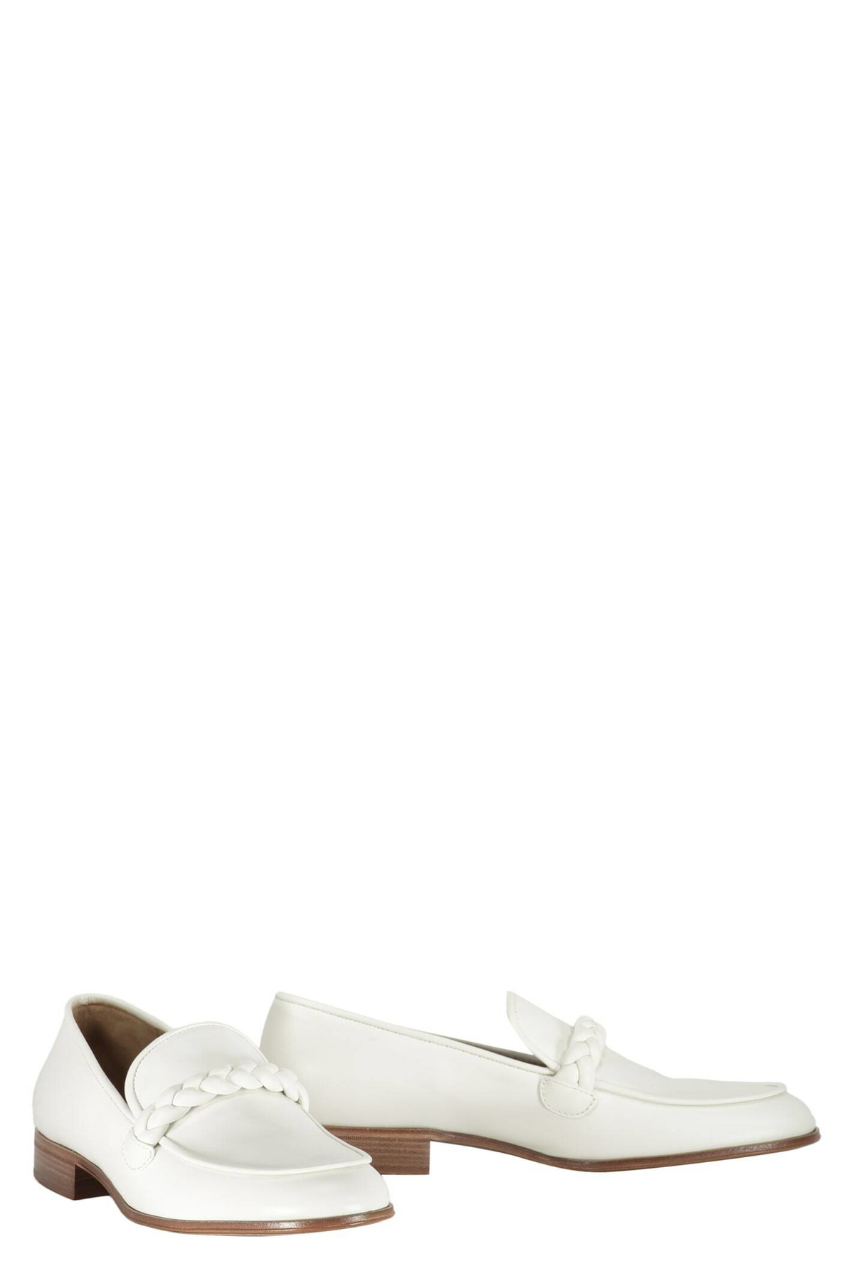 Gianvito Rossi Massimo Leather Loafers