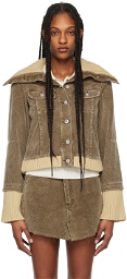 OUR LEGACY Brown Lasso Jacket