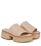 Gabriela Hearst - Myra leather espadrille sandals