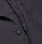 Massimo Alba - Florida Linen Chore Jacket - Blue