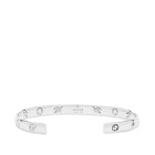 Gucci Women's Jewellery Blind For Love Bracelet in Silver