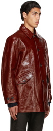 Our Legacy Leather Buta Coat