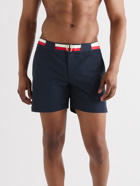 Orlebar Brown - Bulldog Mid-Length Belted Swim Shorts - Unknown