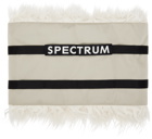 A. A. Spectrum Gray Embroidered Neck Warmer