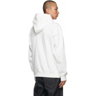Feng Chen Wang White French Terry Hoodie