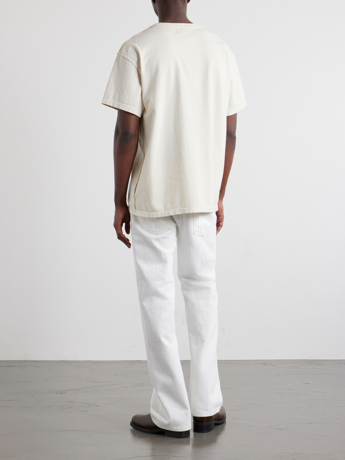 Les Tien - Cotton-Jersey T-Shirt - Neutrals