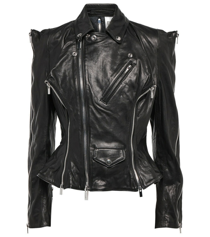 Photo: Noir Kei Ninomiya Leather jacket