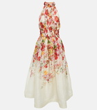 Zimmermann - Wonderland halterneck midi dress