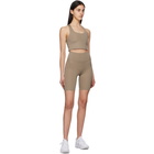 Girlfriend Collective Beige Paloma Sports Bra