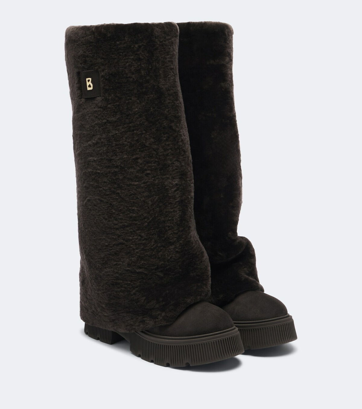 Bogner Turin shearling knee-high boots