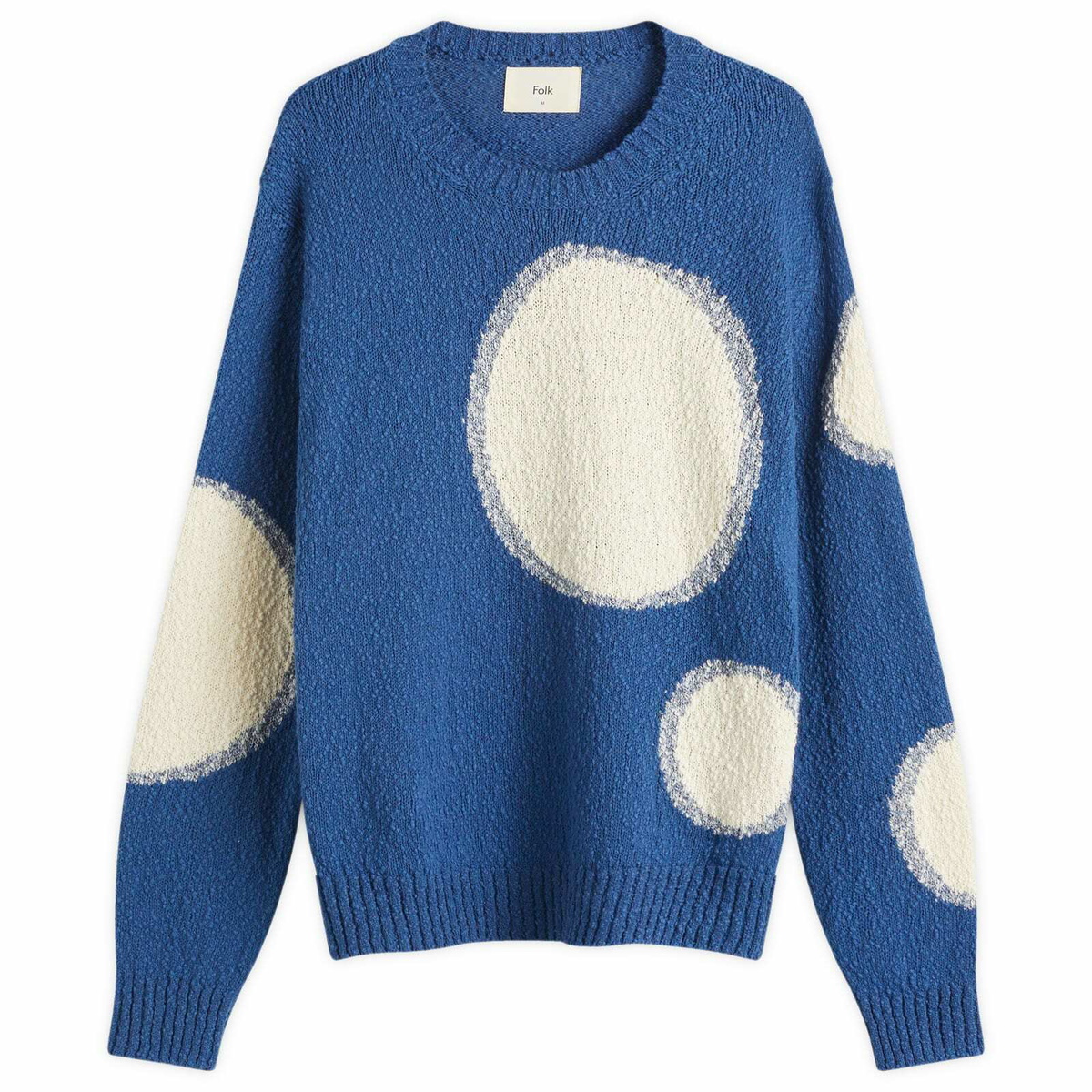 Folk Men's Chain Sweatshirt in Blue Mix