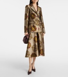 La DoubleJ 24/7 printed blazer