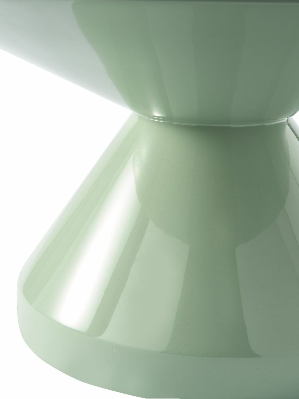 POLSPOTTEN Green Zig Zag Coffee Table