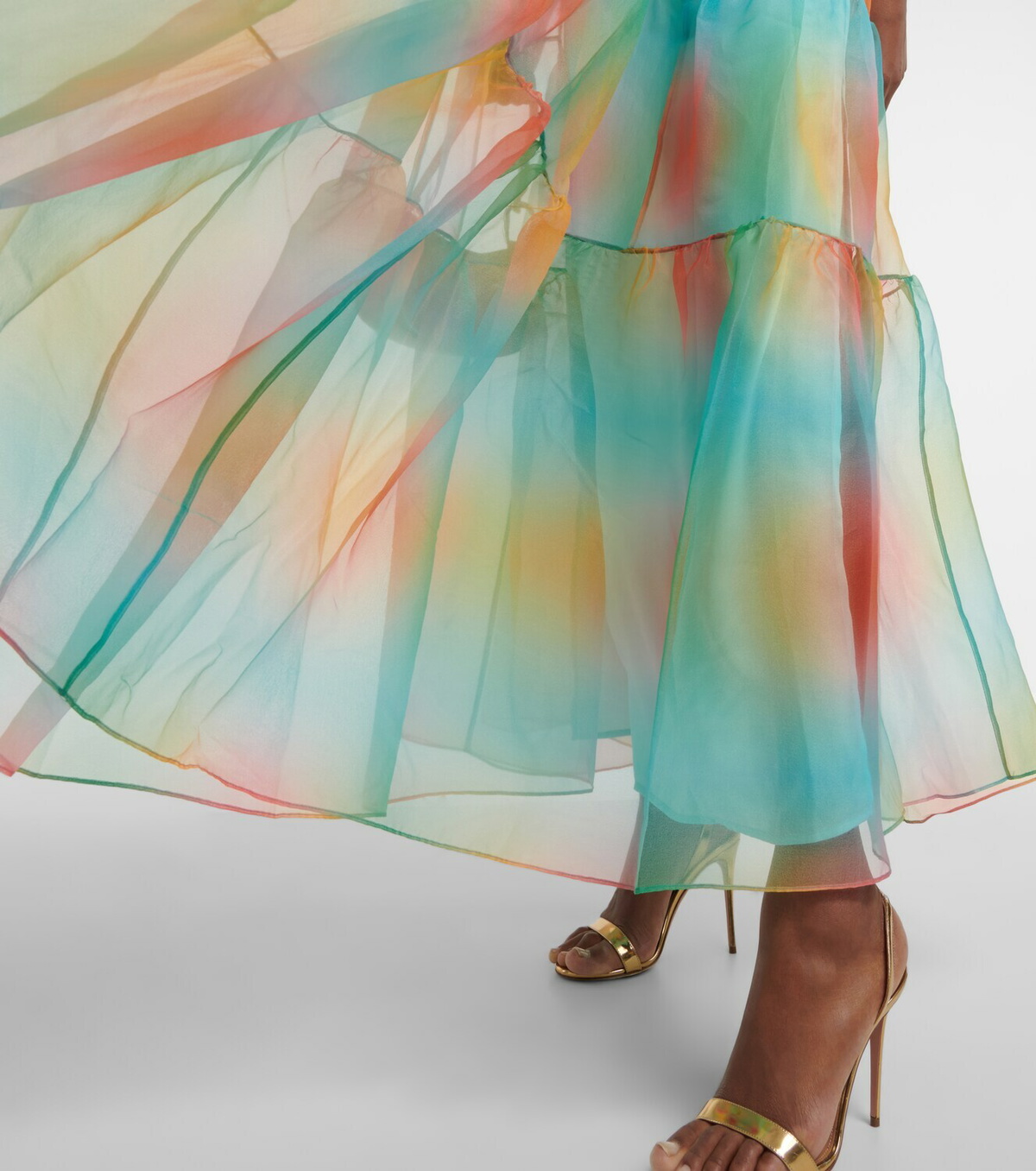 Staud - Hyacinth tiered maxi dress