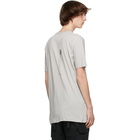 11 by Boris Bidjan Saberi Grey Basic T-Shirt