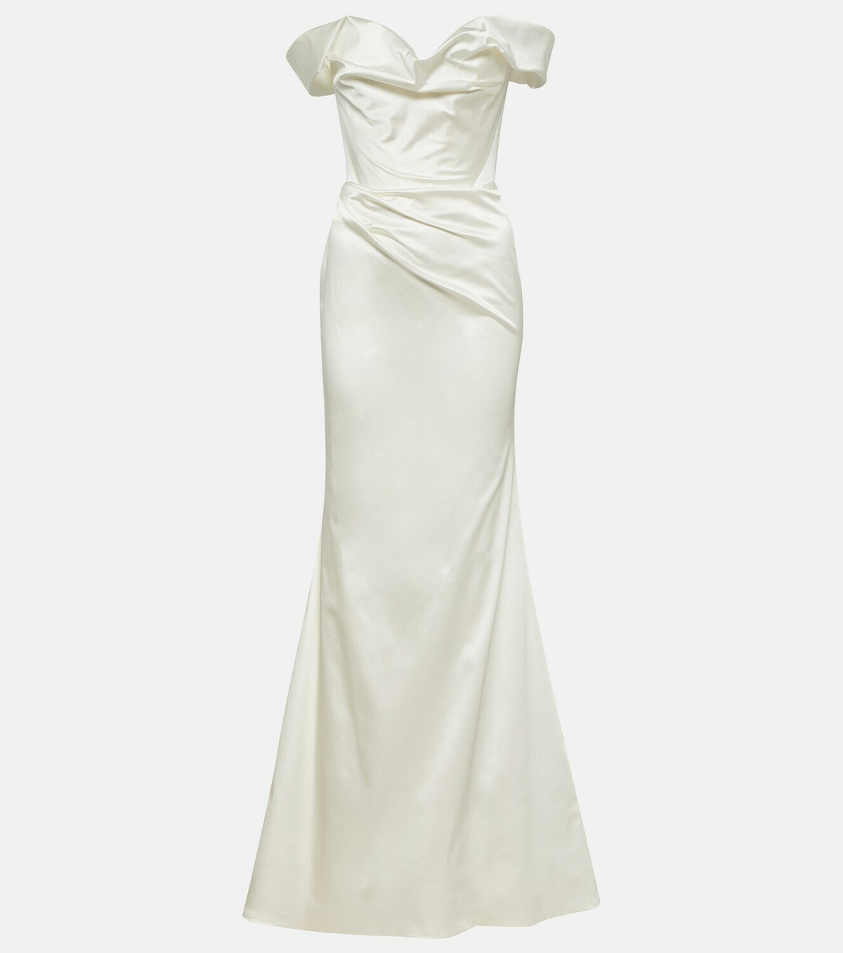 vivienne westwood bridal dress Calla | Claudia | Taupe Suede