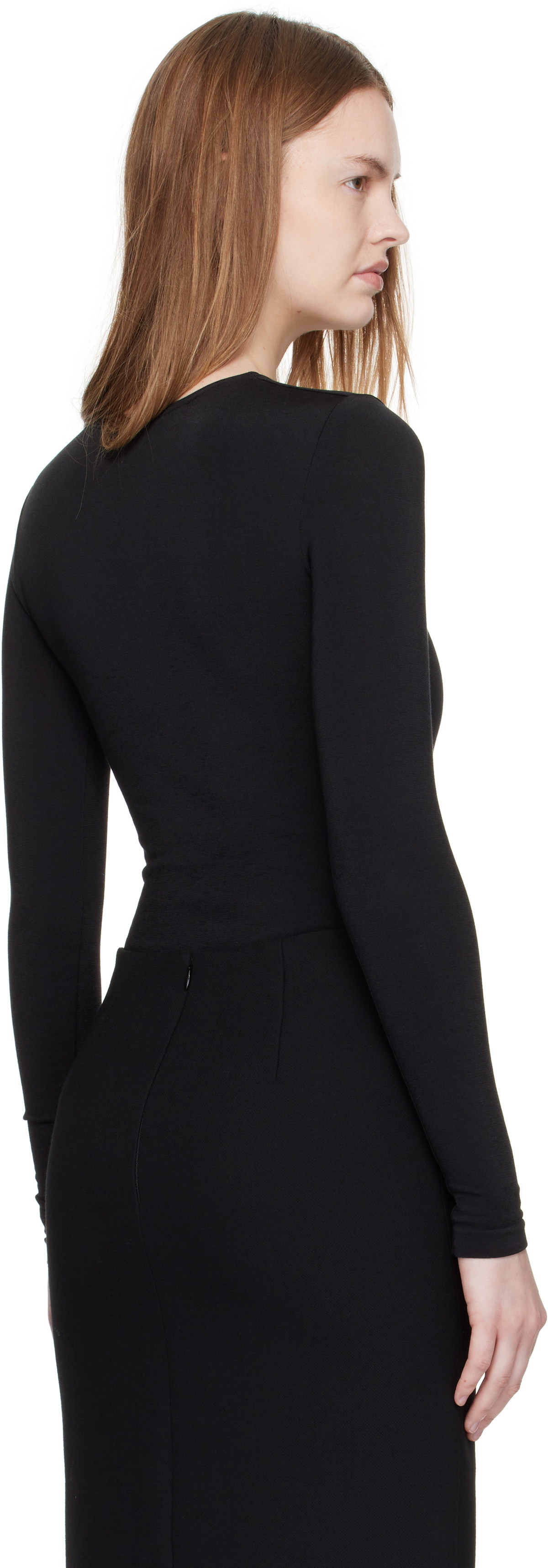 Wolford Black Berlin Bodysuit
