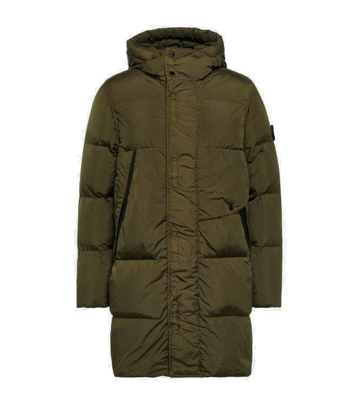 Photo: Stone Island Hooded down coat