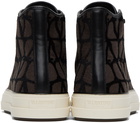 Valentino Garavani Brown & Black Totaloop Sneakers