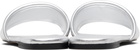Marc Jacobs Silver 'The Pave Snapshot' Slides