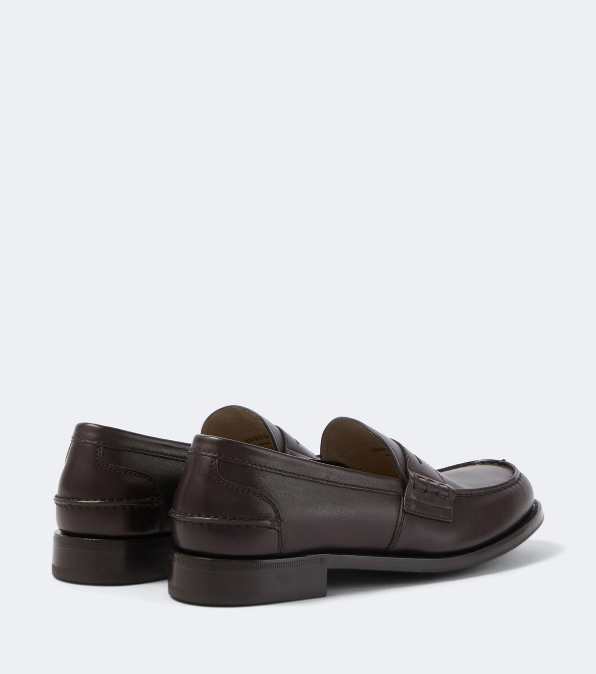 Prada Leather penny loafers