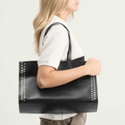 Gimaguas Women's Maxi Shopper Bag in Black 