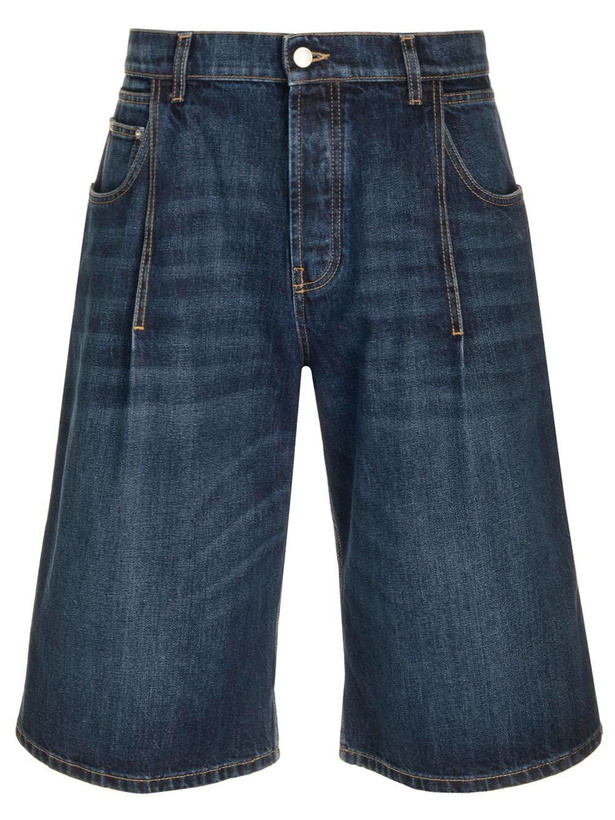 Photo: Alexander McQueen Denim Bermuda Shorts
