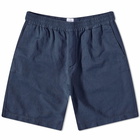 Sunspel Men's Drawstring Short in Shale Blue