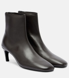 Toteme Leather ankle boots
