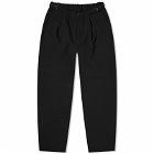 F/CE. Men's Lightweight Balloon Cropped Trousers in Black