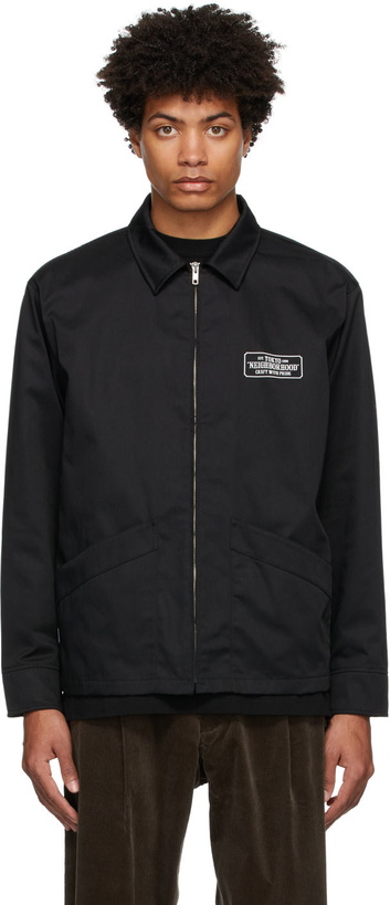 Photo: Neighborhood Black Drizzler Jacket