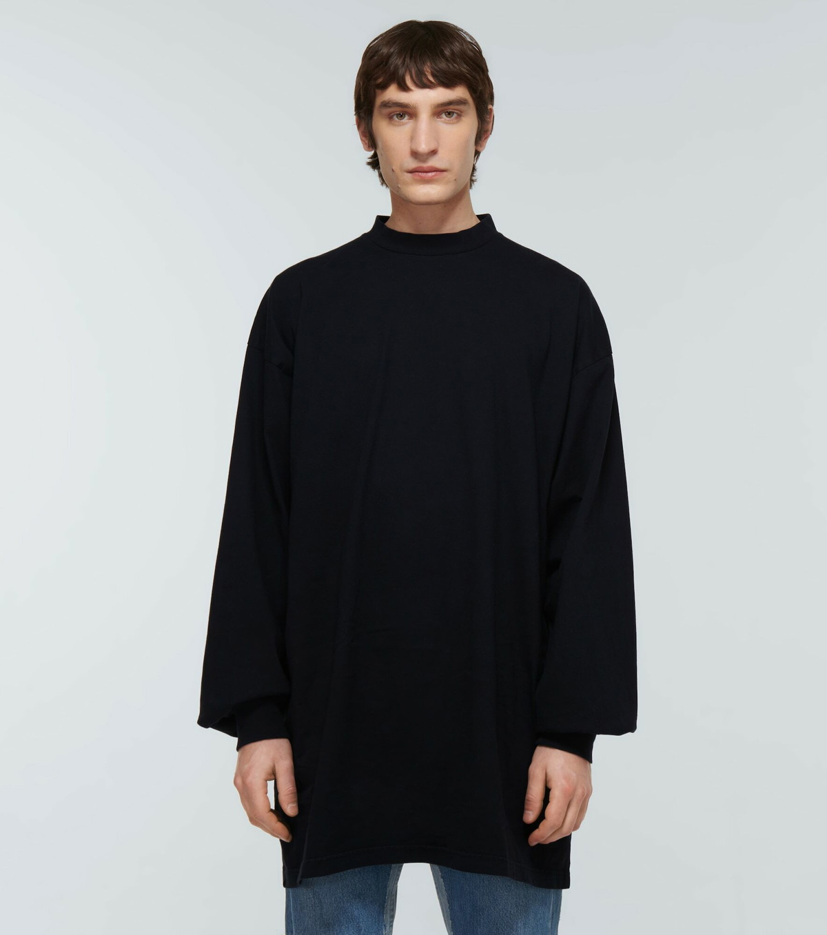 Balenciaga - Crewneck cotton sweatshirt