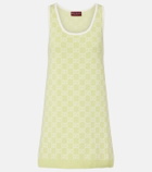 Gucci GG cotton jacquard minidress