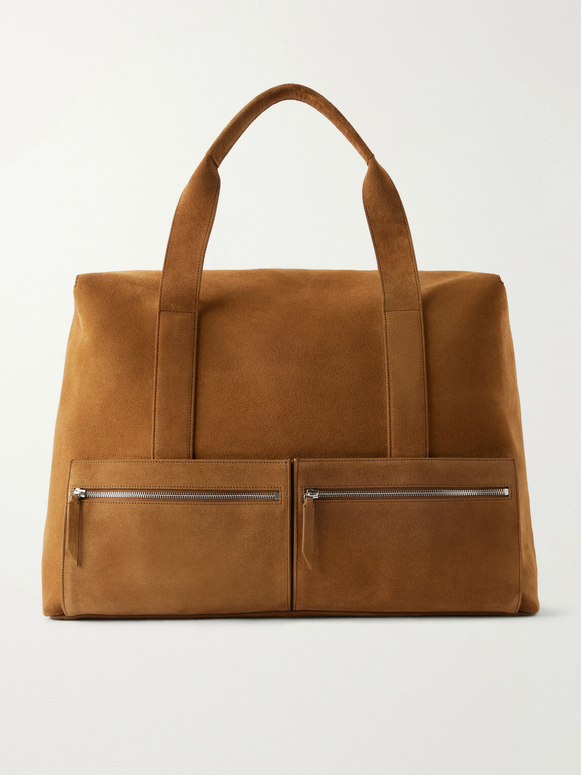 Métier - Racer 53 Suede Weekend Bag - Brown