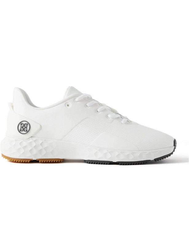 Photo: G/FORE - MG4 Rubber-Trimmed Coated-Mesh Golf Shoes - White