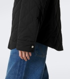 Bottega Veneta Intrecciato quilted cotton-blend overshirt