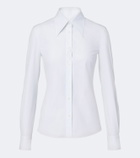 Dolce&Gabbana Cotton-blend poplin shirt
