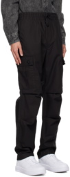 Hugo Black Pleated Cargo Pants