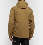 And Wander - E Vent Nylon-Ripstop Hooded Jacket - Brown