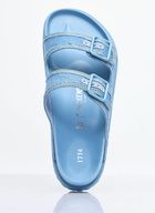 Birkenstock 1774 Arizona Stone Washed Denim Sandals