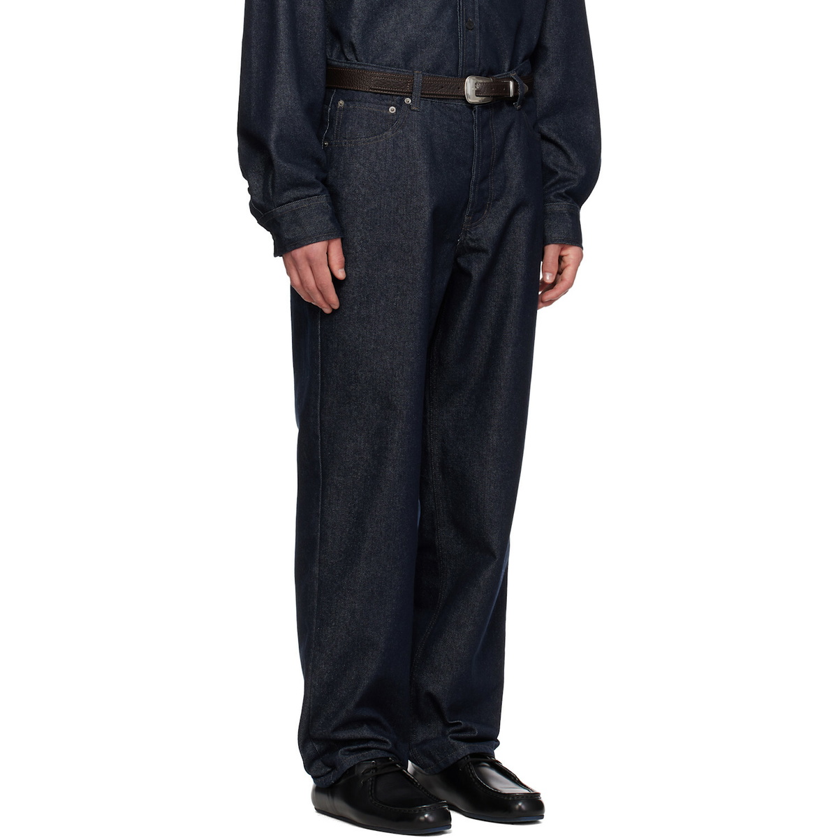 LE17SEPTEMBRE Navy 5-Pocket Jeans