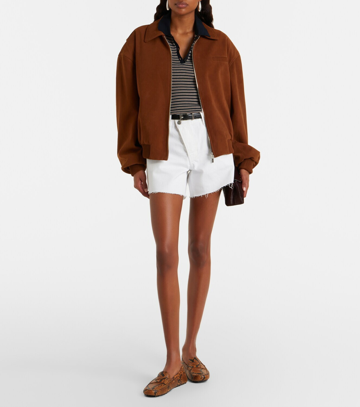 Veronica Beard Ellis denim shorts